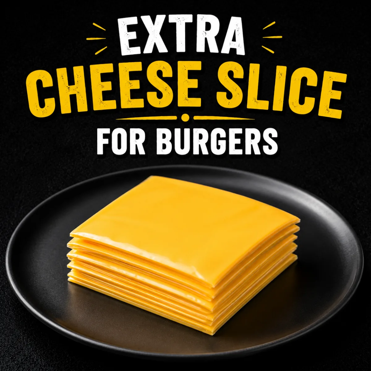 Extra Cheese Slice (Burger)
