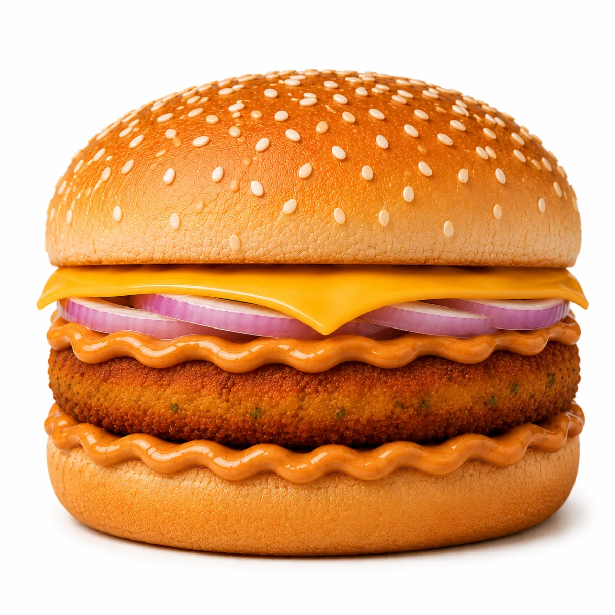 Veg Peri Peri Cheese Burger