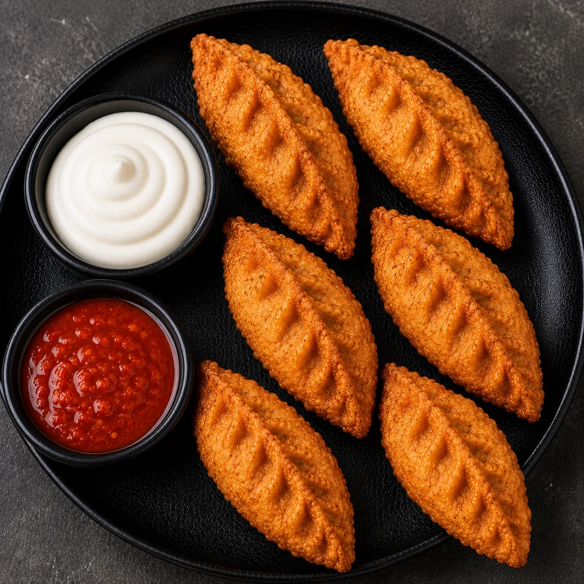 Chicken Kurkure Momos (6 pcs)