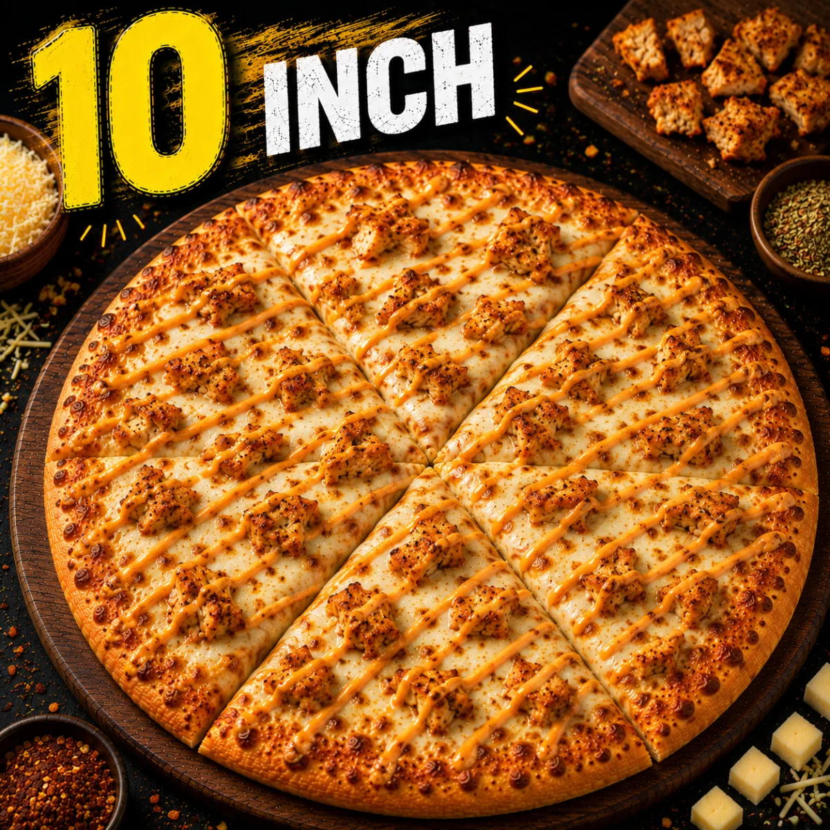 Chicken Peri Peri Pizza (10")