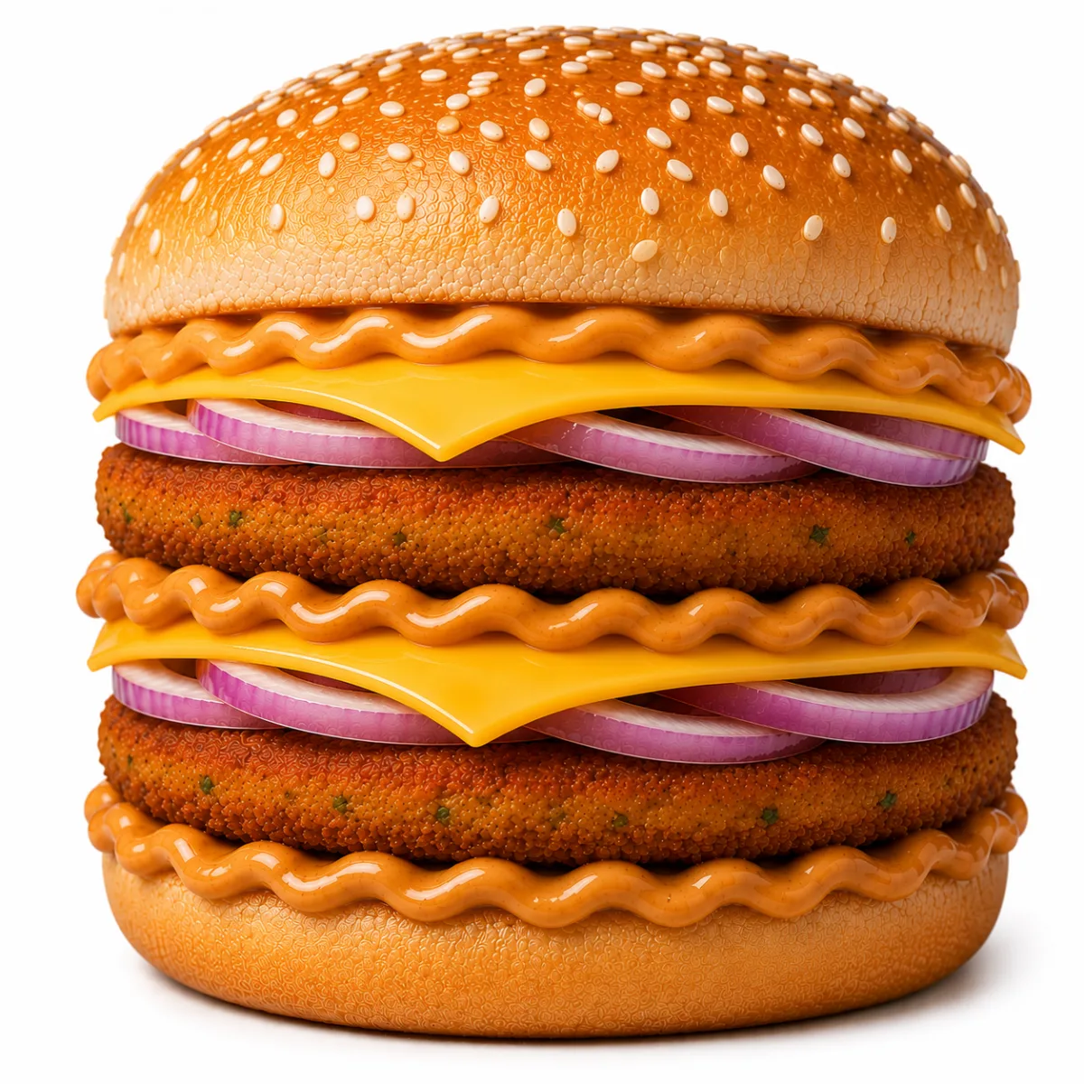 Veg Melting Mountain Burger