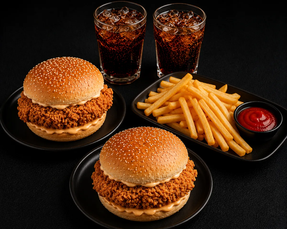 Burger Party Combo (Non-Veg)