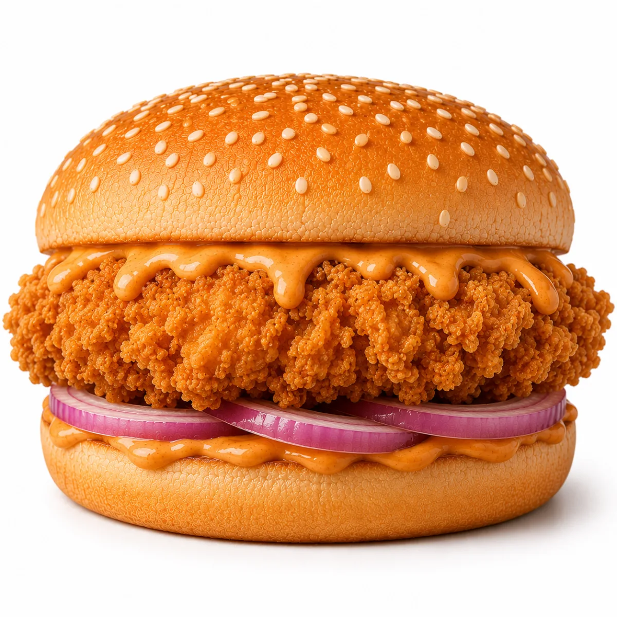 Crispy Chicken Peri Peri Burger