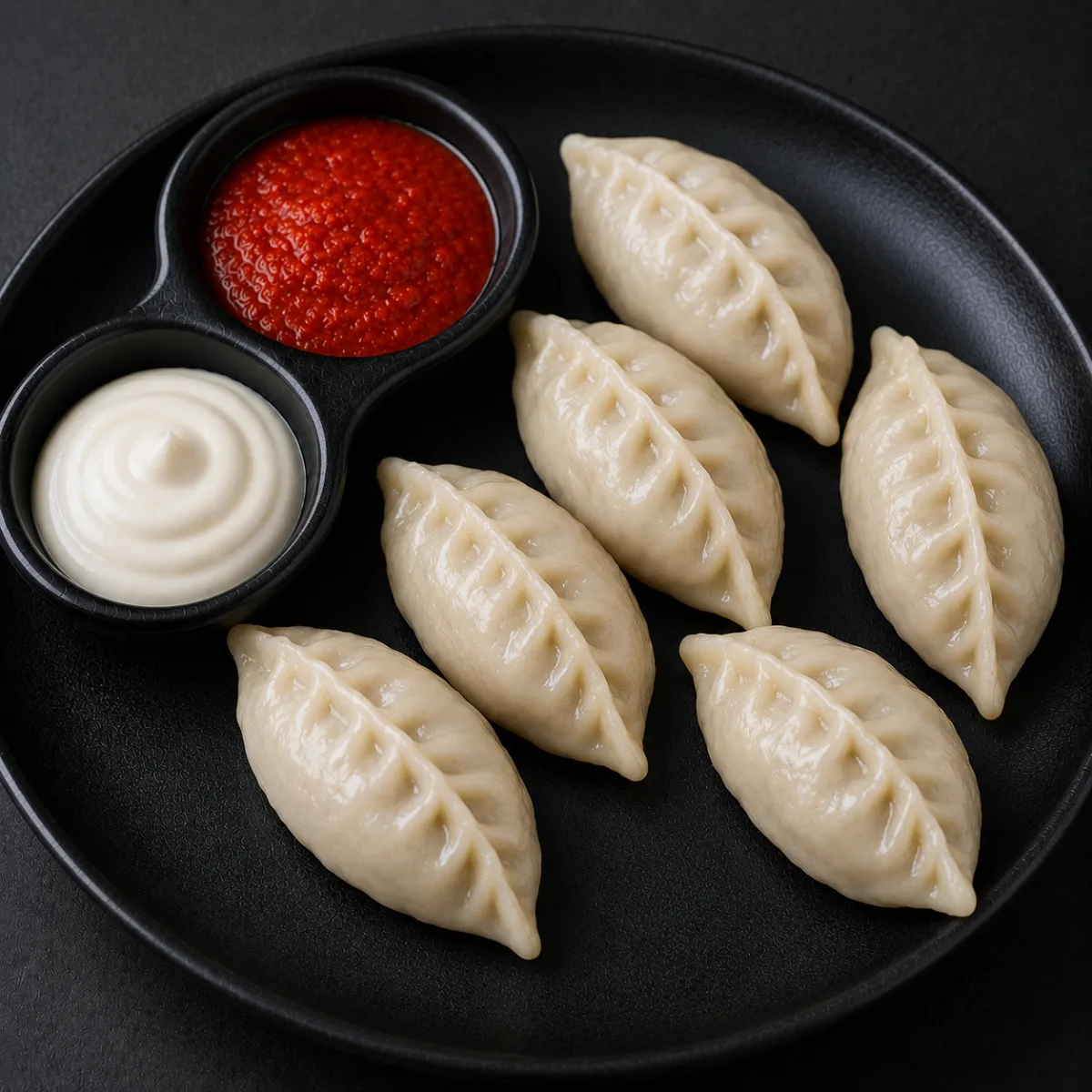 Simple Chicken Momos Steam (6 pcs)