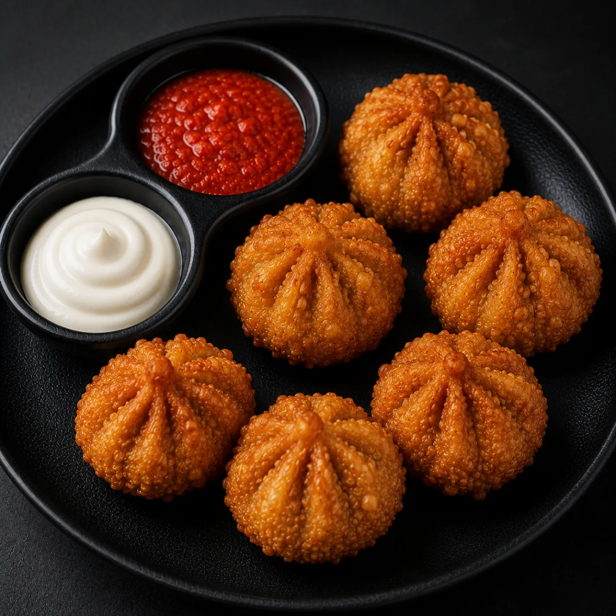 Veg Kurkure Momos (6 pcs)